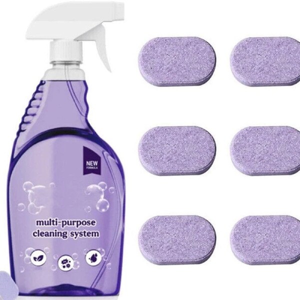 Spray Oven Cleaner for Instant Stain Removal,Cleanlix Spray with Cleaning Tablet
