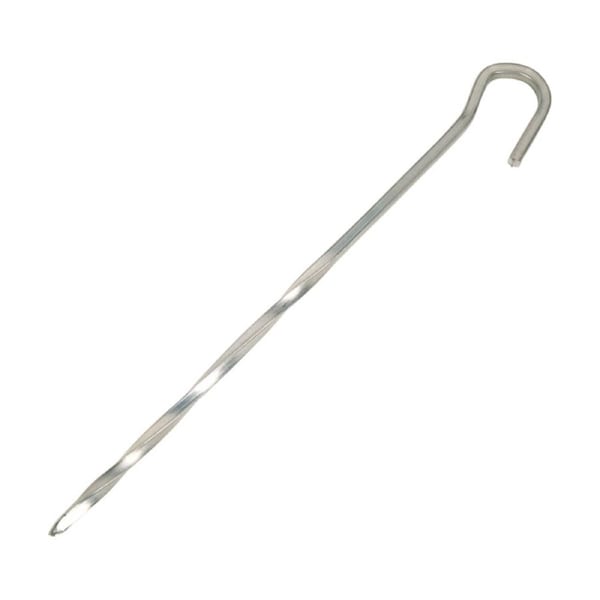 4x 6pc Coghlans Skewer Peg 7in Steel Twisted Lightweight Tent Camping Gear