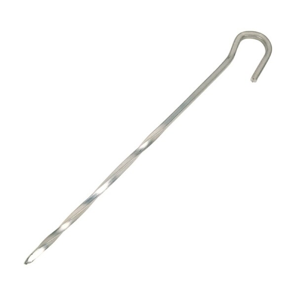 2x 6pc Coghlans Skewer Peg 7in Steel Twisted Lightweight Tent Camping Gear