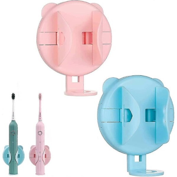 2 Pieces Electric Toothbrush Holder, Wall Mounted Electric Toothbrush Holders, Wall Mounted Toothbrush Organizer, Organizer Toothbrush Holder, for Bat