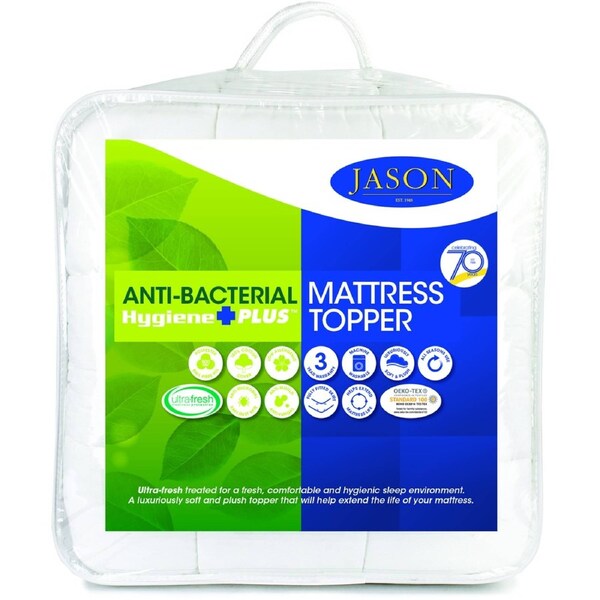 Jason Antibacterial Mattress Topper - Double bed
