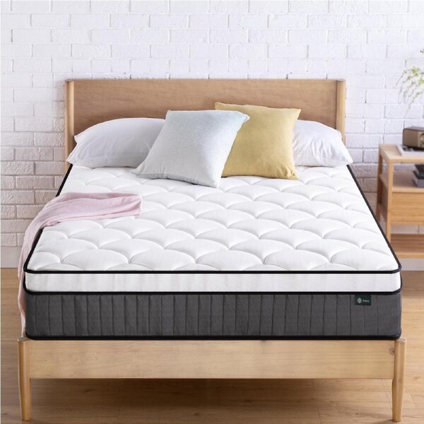 Zinus Mattress Support iCoil Pocket Spring Eurotop King