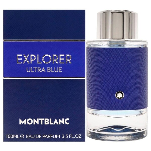 Explorer Ultra Blue by Mont Blanc for Men - 3.3 oz EDP Spray 3.3 oz