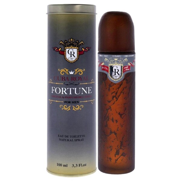 Cuba Royal Fortune by Cuba for Men - 3.3 oz EDT Spray 3.3 oz