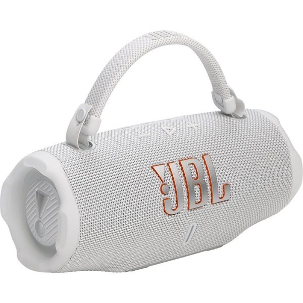 JBL Charge 6 Portable Bluetooth Speaker - White (Australain Stock)