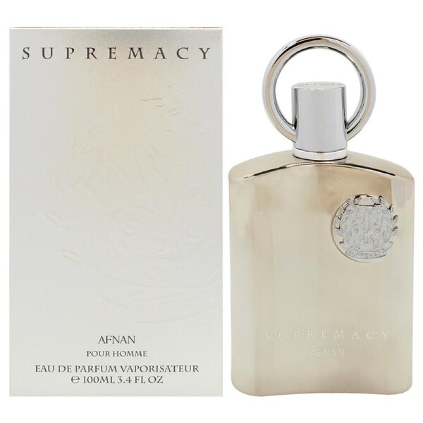 Supermacy Silver by Afnan for Men - 3.4 oz EDP Spray 3.4 oz