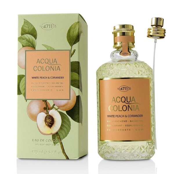 4711 Acqua Colonia White Peach & Coriander Eau De Cologne Spray 170ml/5.7oz 170ml/5.7oz