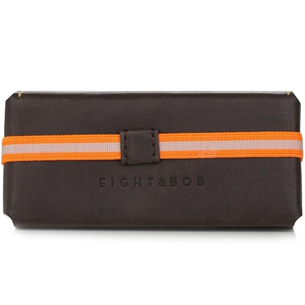 Eight & Bob Fragrance Leather Case - # Chocolate Brown (For 30ml) 1pc 1pc