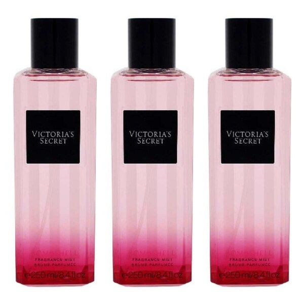 Victoria's Secret Bombshell by Victorias Secret for Women - 8.4 oz Fragrance Mist - Pack of 3 8.4 oz