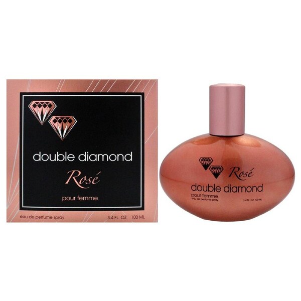 Double Diamond Rose by Double Diamond for Women - 3.4 oz EDP Spray 3.4 oz