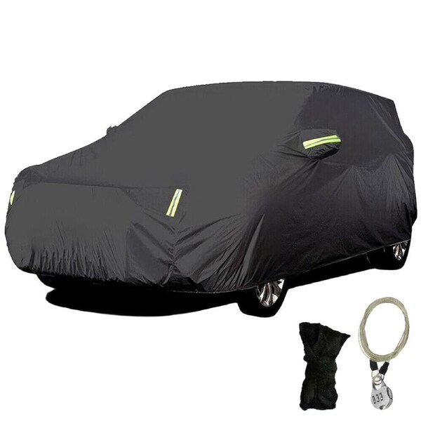 6 Layers Waterproof Car Cover Rain Snow UV Full Protection Outdoor Universal for Car Sedan/SUV YXL-4.9*1.9*1.8M(SUV)