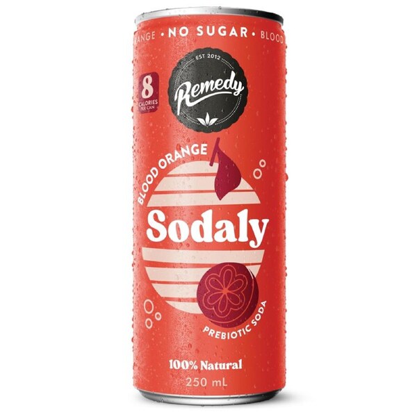 Remedy Sodaly Blood Orange 24 x 250ml