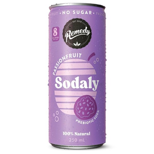 Remedy Sodaly Passionfruit 24 x 250ml