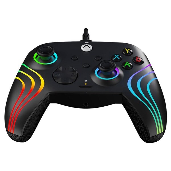 Afterglow Wave Wired RGB Gaming Controller for Xbox - Black Black