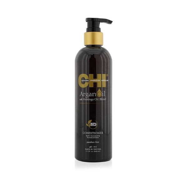 CHI Argan Oil Plus Moringa Oil Conditioner - Paraben Free 340ml/11.5oz 340ml/11.5oz