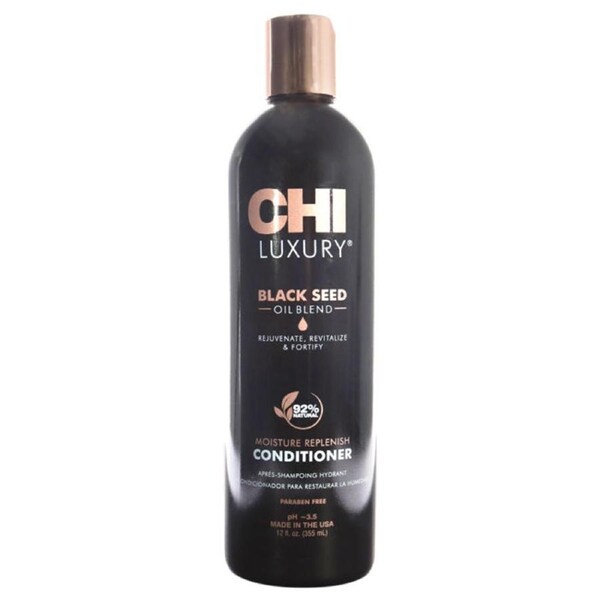 Luxury Black Seed Oil Moisture Replenish Conditioner by CHI for Unisex - 12 oz Conditioner 12 oz