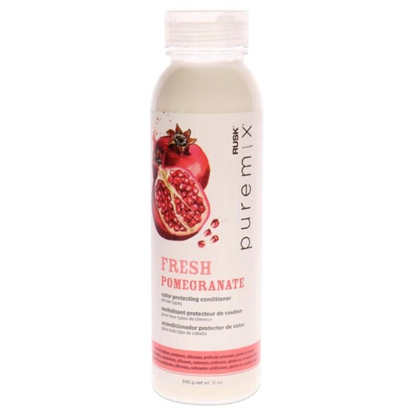 Puremix Fresh Pomegranate Color Protecting Conditioner by Rusk for Unisex - 12 oz Conditioner 12 oz