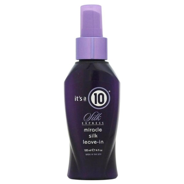Silk Express Miracle Silk Leave-In by Its A 10 for Unisex - 4 oz Conditioner 4 oz