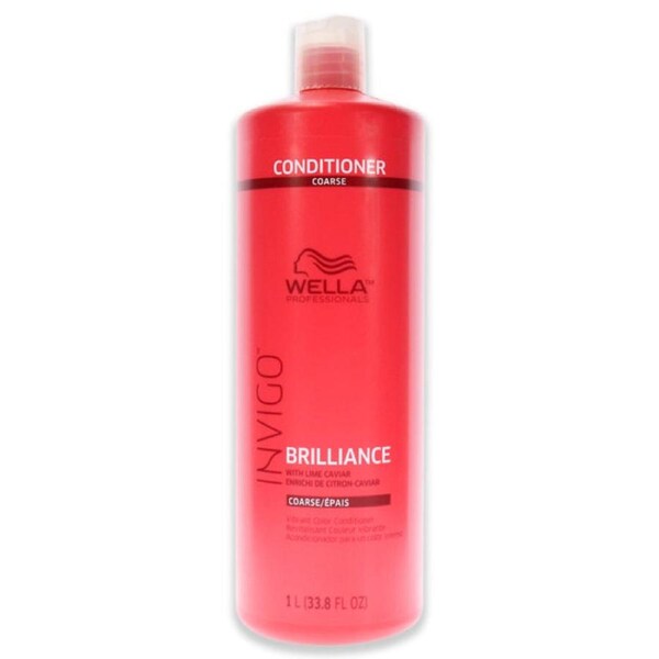 Invigo Brilliance Conditioner For Coarse Hair by Wella for Unisex - 33.8 oz Conditioner 33.8 oz
