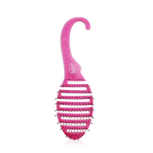Wet Brush Shower Detangler - # Pink Glitter 1pc 1pc