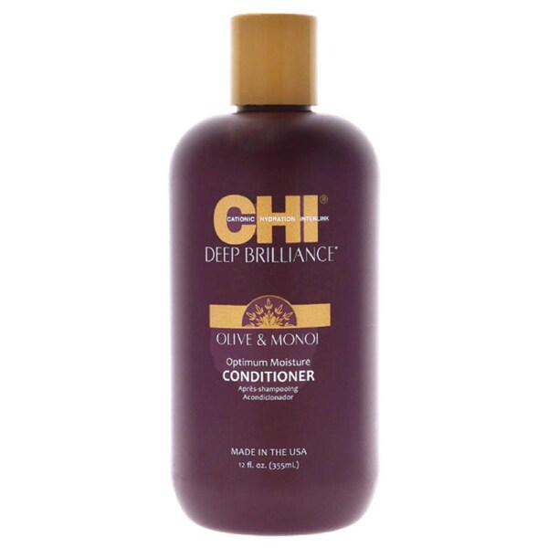 Deep Brilliance Optimum Moisture Conditioner by CHI for Unisex - 12 oz Conditioner 12 oz