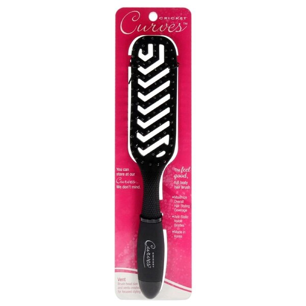 Curves Vent by Cricket for Unisex - 1 Pc Hair Brush 1 Pc
