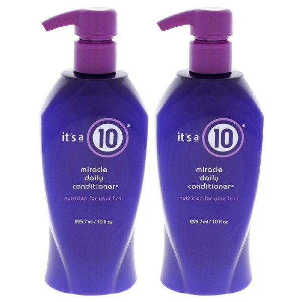 Miracle Daily Conditioner by Its A 10 for Unisex - 10 oz Conditioner - Pack of 2 10 oz