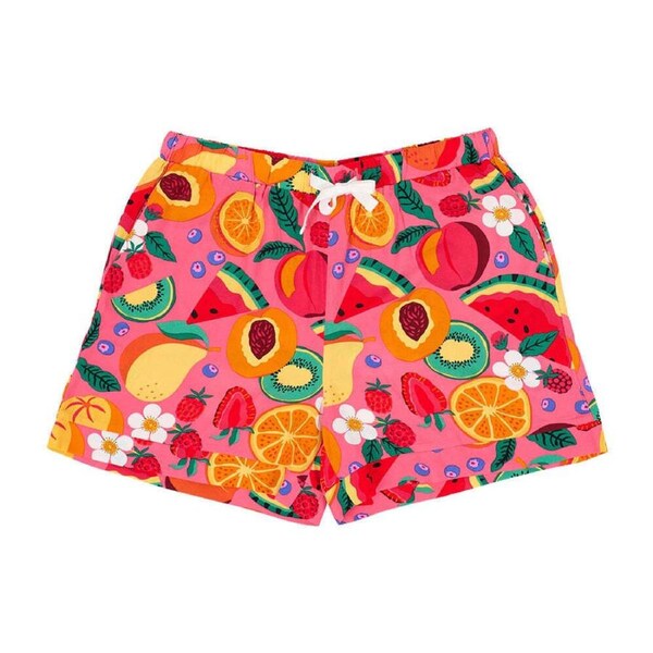 Annabel Trends Sleep Shorts Women's Bottom Soft Sleepwear/oungewear Tropicana S
