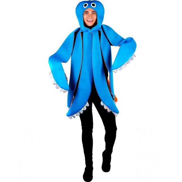 Blue Octopus Adult Costume Standard