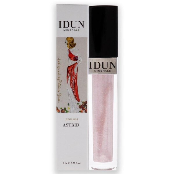 Lipgloss - 001 Astrid by Idun Minerals for Women - 0.2 oz Lip Gloss 0.2 oz