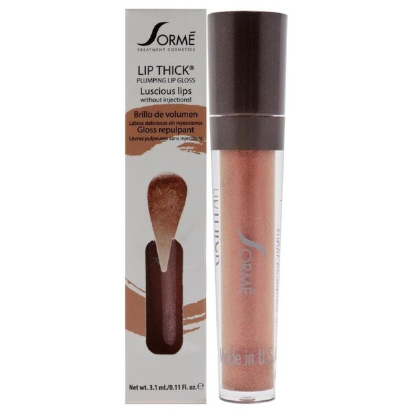 Lip Thick Plumping Lip Gloss - Unveil by Sorme Cosmetics for Women - 0.11 oz Lip Gloss 0.11 oz