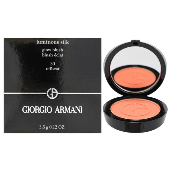 Luminous Silk Glow Blush - 30 Offbeat by Giorgio Armani for Women - 0.12 oz Blush 0.12 oz