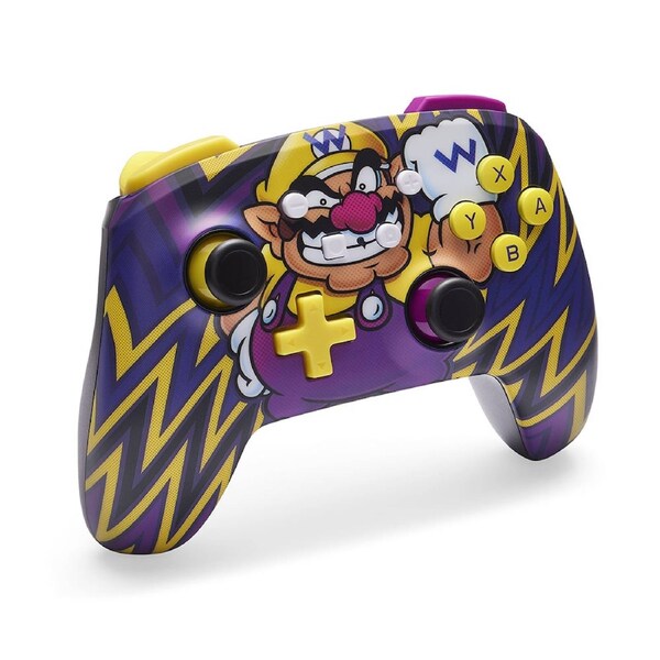 PowerA Enhanced Wireless Controller for Nintendo Switch - Wario Purple