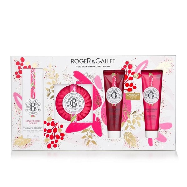 Roger & Gallet Gingembre Rouge Coffret 4pcs 4pcs