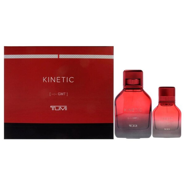 Kinetic by Tumi for Men - 2 Pc Gift Set 3.4oz EDP Spray, 1oz EDP Spray 2 Pc Giftset