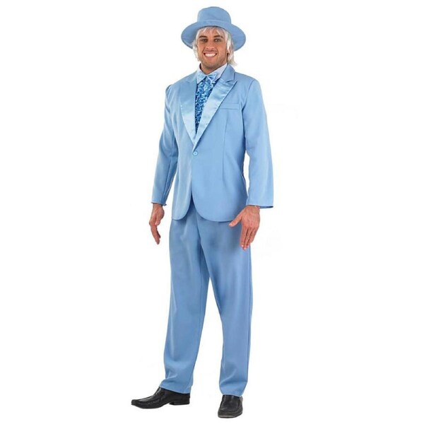 Dumb Blue Mens Costume Extra Large