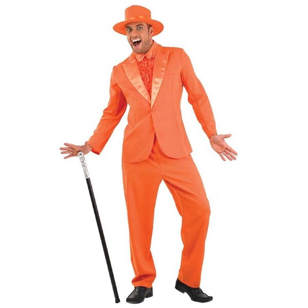 Dumb Orange Mens Costume Medium