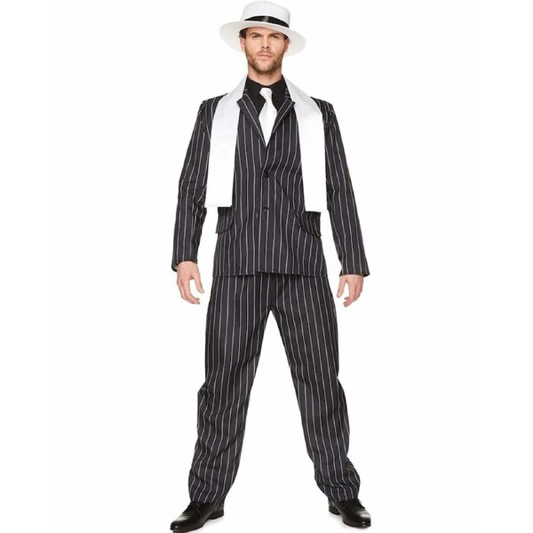 20s Gangster Boss Mens Costume Medium