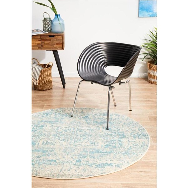 Rug Culture Bone Vintage Glam Round Rug 240X240CM