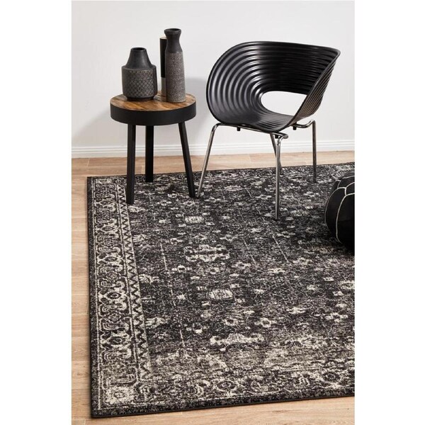 Rug Culture Charcoal Vintage Style Rug 290X200CM