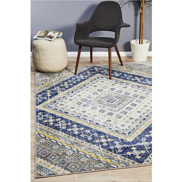 Rug Culture BABYLON 203 NAVY 200X200 240X240CM