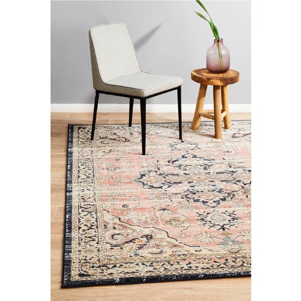 Rug Culture Brick Multi Vintage Look Aztec Rug 400X300CM