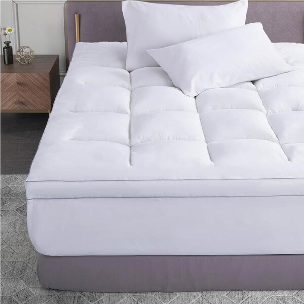 Luxton Luxury 2000GSM Bamboo Mattress Topper Queen