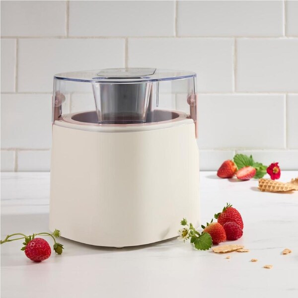 Davis & Waddell Digital Ice Cream Maker Frozen Gelato Sorbet Machine 1.4L CREAM / 18.8x18.8x21.6cm