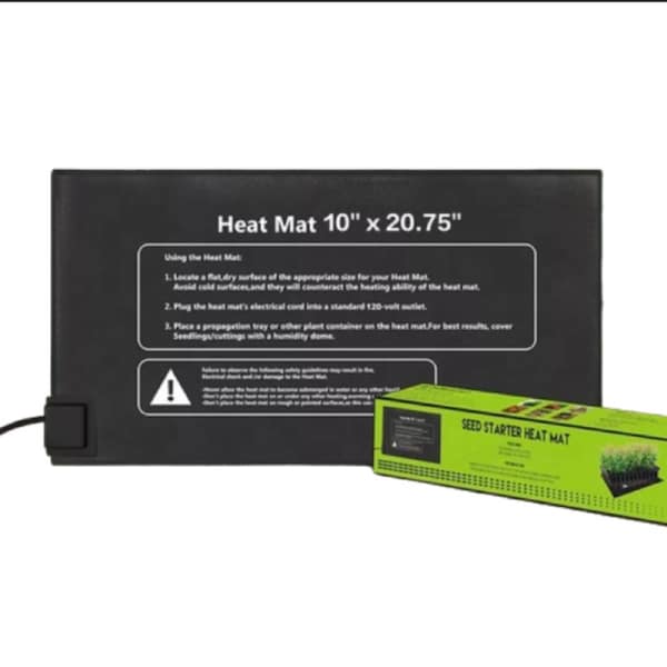 Grozy Seedling Heat Mat Heating Pad for Propagation Cloning Germination