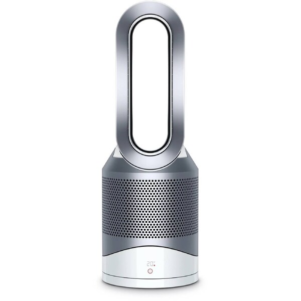 Dyson HP00 Pure Hot+Cool Purifying Fan Heater with Air Purifier - White/Silver