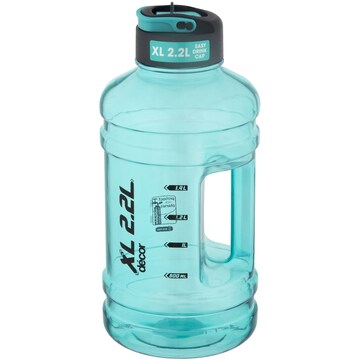 Decor Chugger XL Tritan Water Drink Bottle Assorted 2.2L each | Woolworths