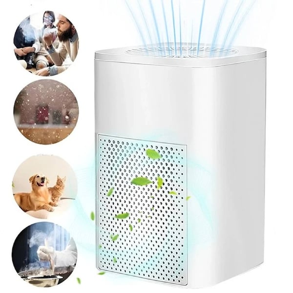Home Air Purifiers for Large Room with H13 Filter Captures Smoke, Odor & Pet Dander