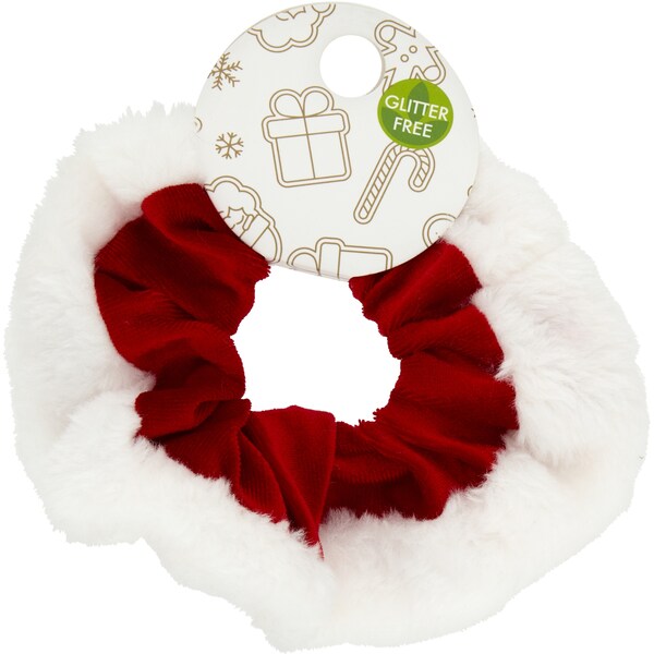 Christmas Santa Scrunchie each