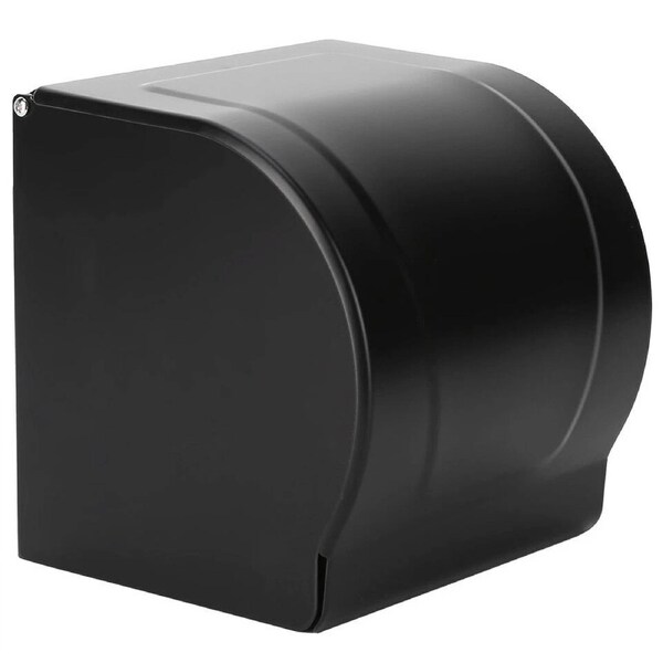 OzOffer Tissue Holder Wall Mounted Space Aluminum Waterproof Tissue Box Paper Towe AU